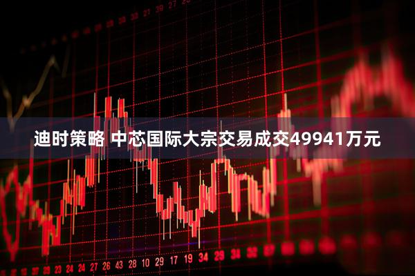 迪时策略 中芯国际大宗交易成交49941万元